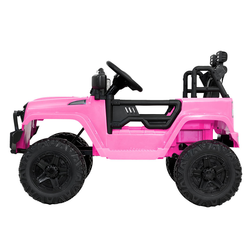 Jeep Style Electric Ride on Car - Pink