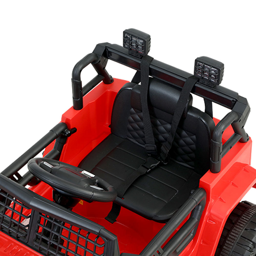 Jeep Style Electric Ride on Car - Red