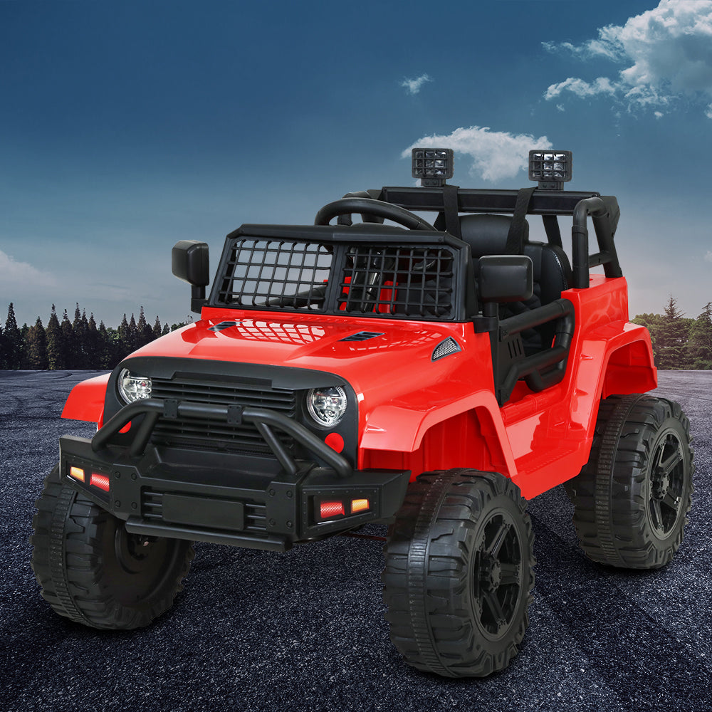 Jeep Style Electric Ride on Car - Red