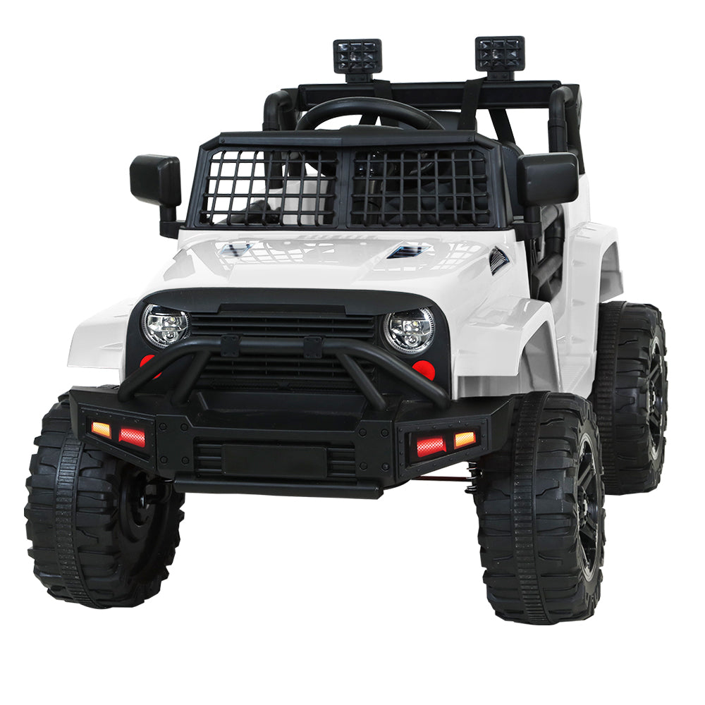 Jeep Style Electric Ride on Car - White