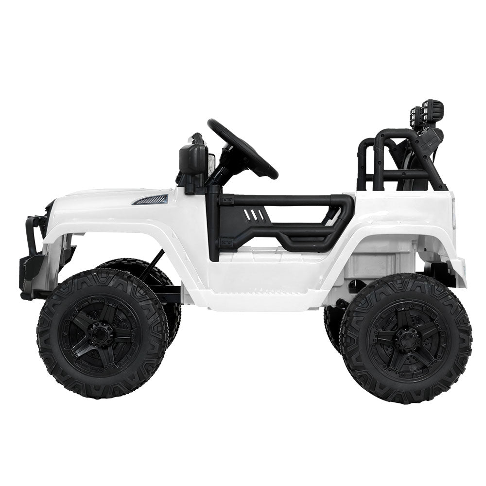 Jeep Style Electric Ride on Car - White