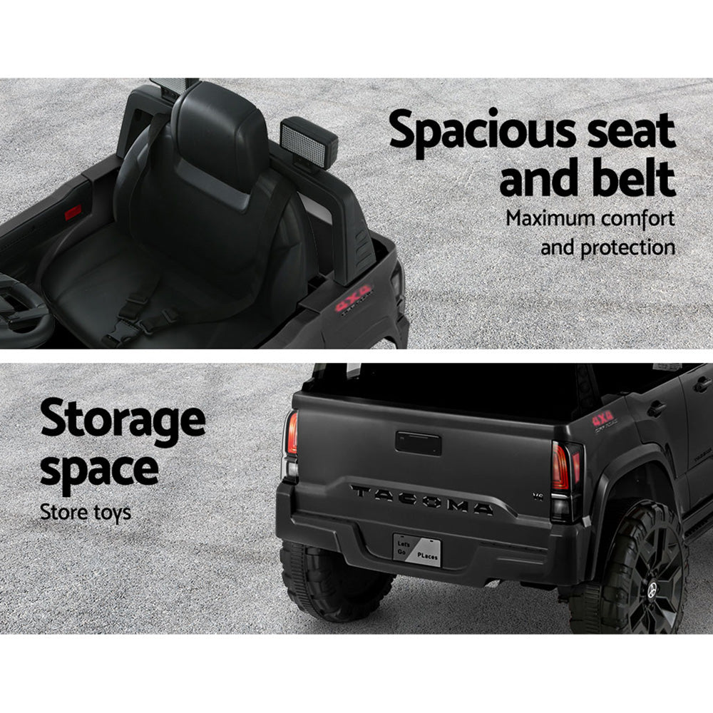 Toyota Tacoma Electric Ride On Car - Black