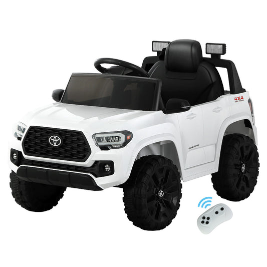 Toyota Tacoma Electric Ride On Car - White