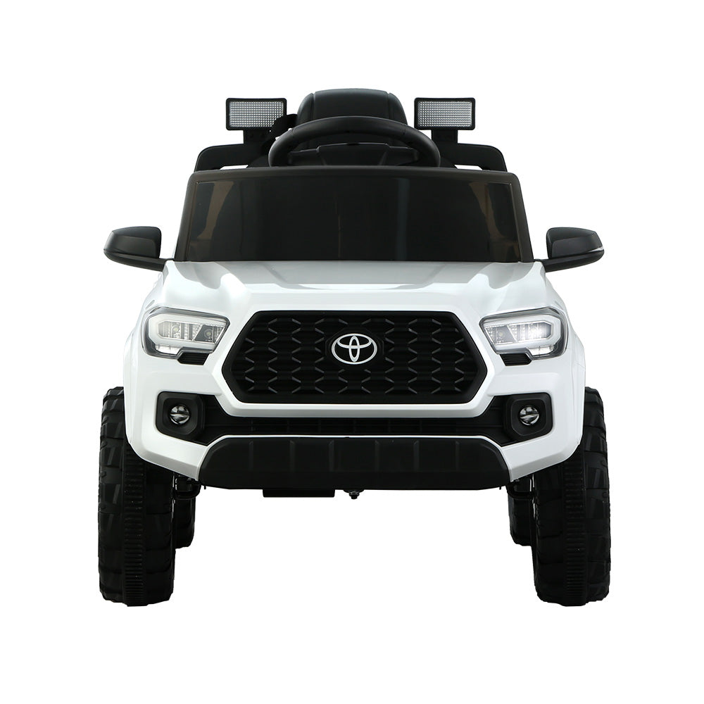 Toyota Tacoma Electric Ride On Car - White