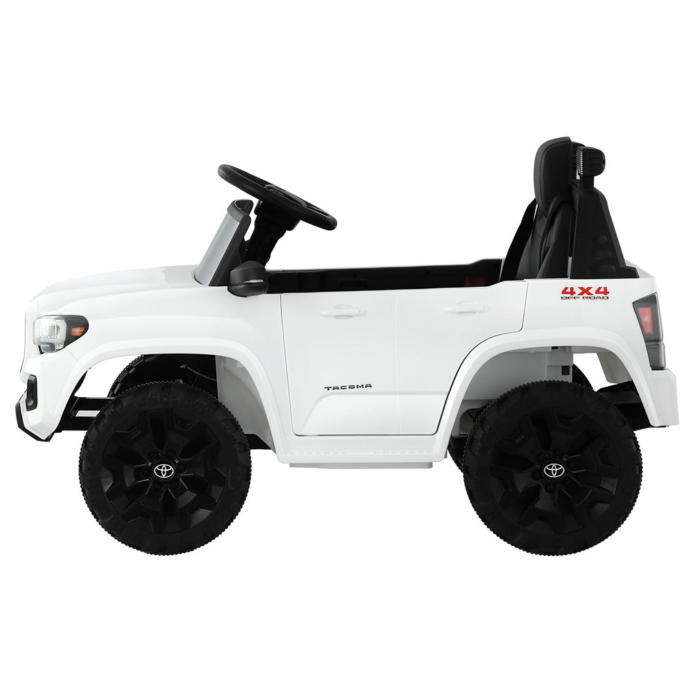 Toyota Tacoma Electric Ride On Car - White