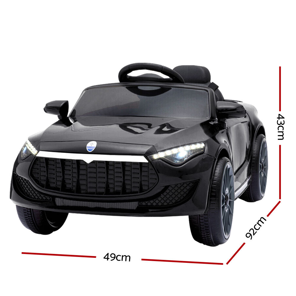 Maserati Style Electric Ride On Car - Black