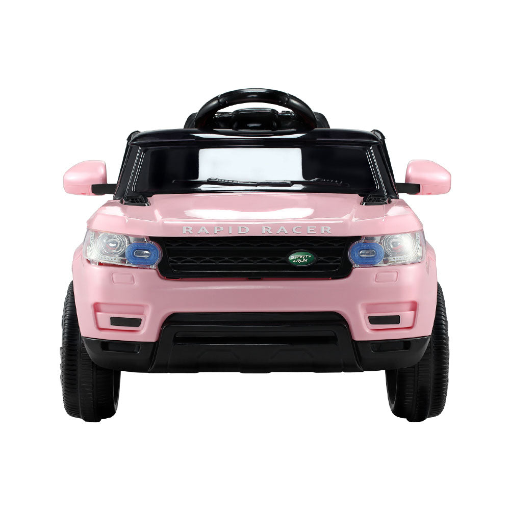 Rapid Racer Land Rover Style Electric Ride On Car - Pink