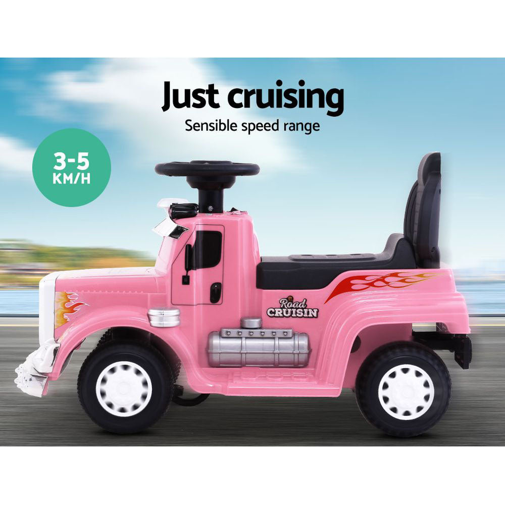 Electric Ride on Truck - Pink