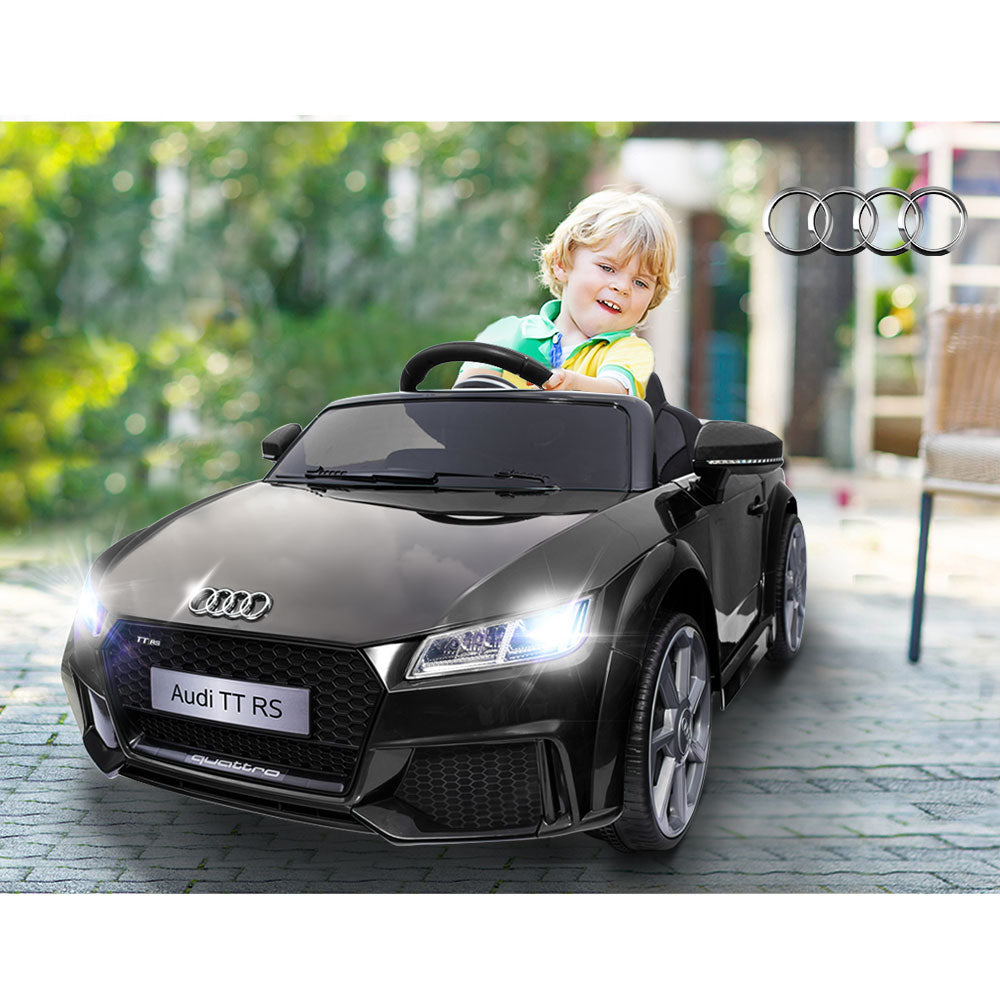 Audi Licensed TT RS Electric Ride On Car - Black