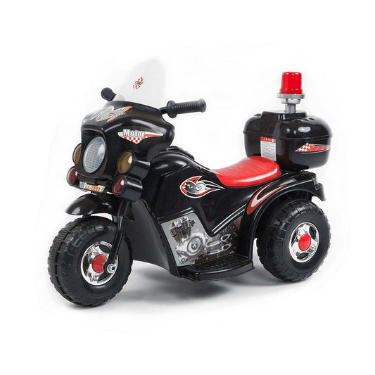 Electric Ride-on Motorcycle - Black