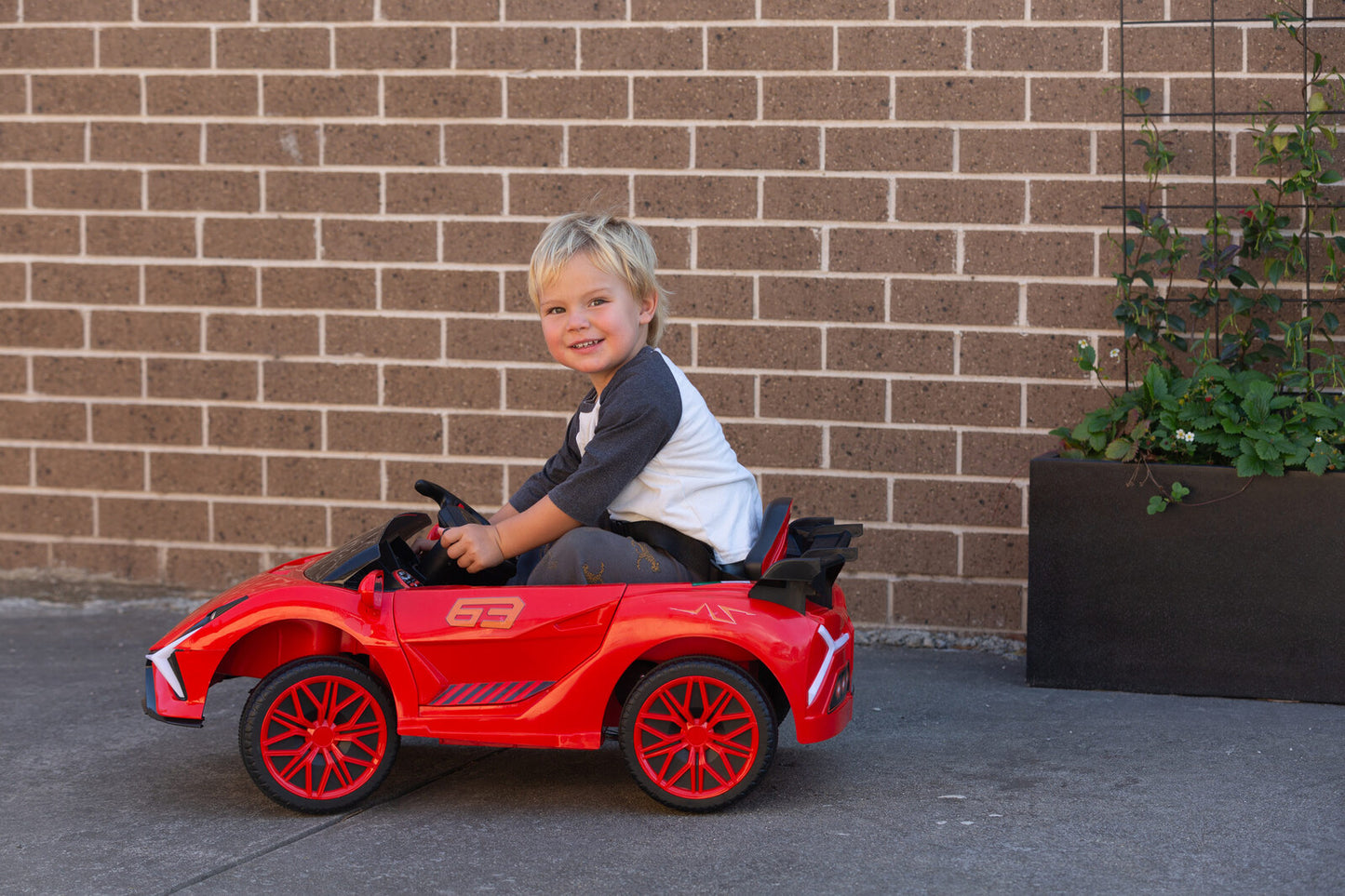 Ferrari Electric Ride on Car - Red