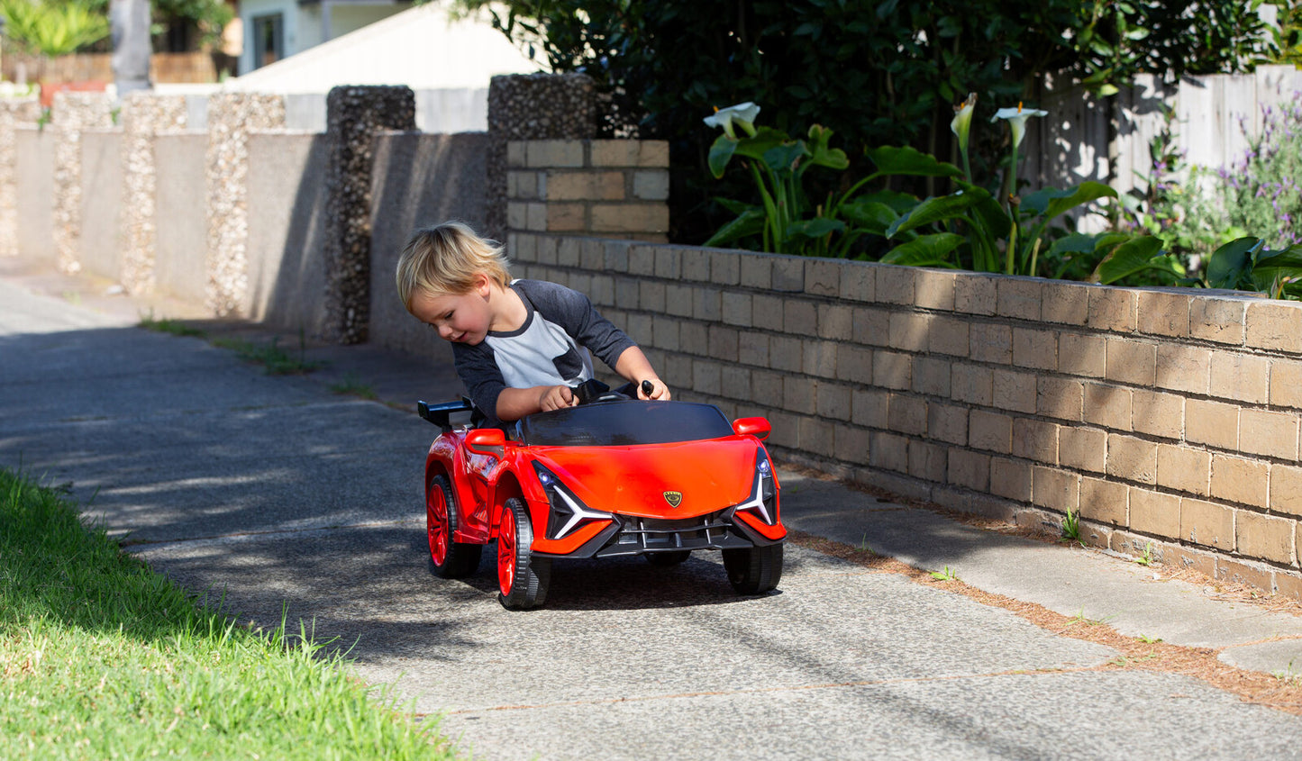 Ferrari Electric Ride on Car - Red