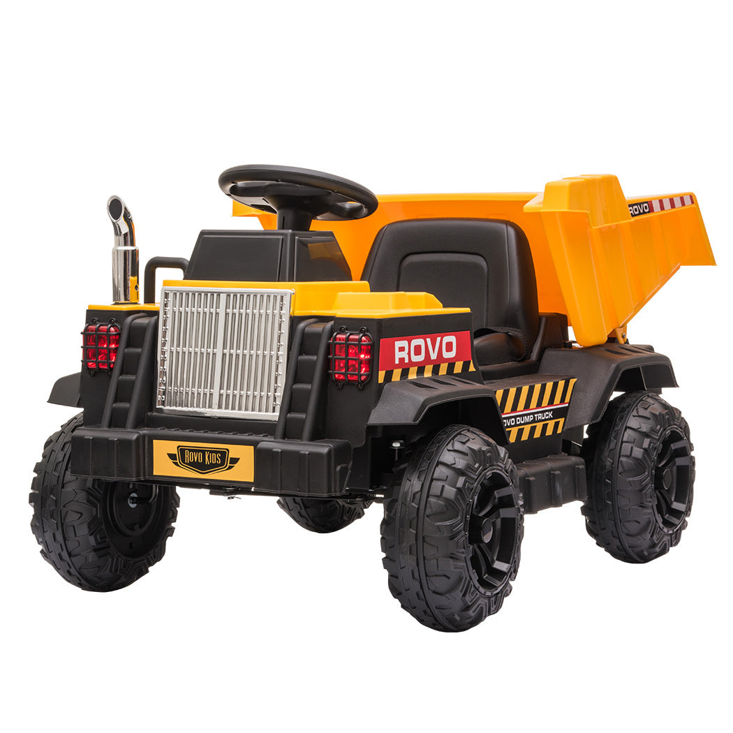 Dump Truck ATV Electric Ride on - Yellow