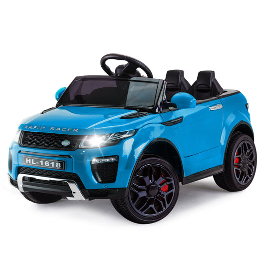 Rapid Racer Land Rover Style Electric Ride on Car - Blue