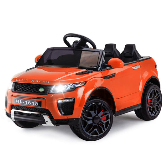 Rapid Racer Land Rover Style Electric Ride on Car - Orange