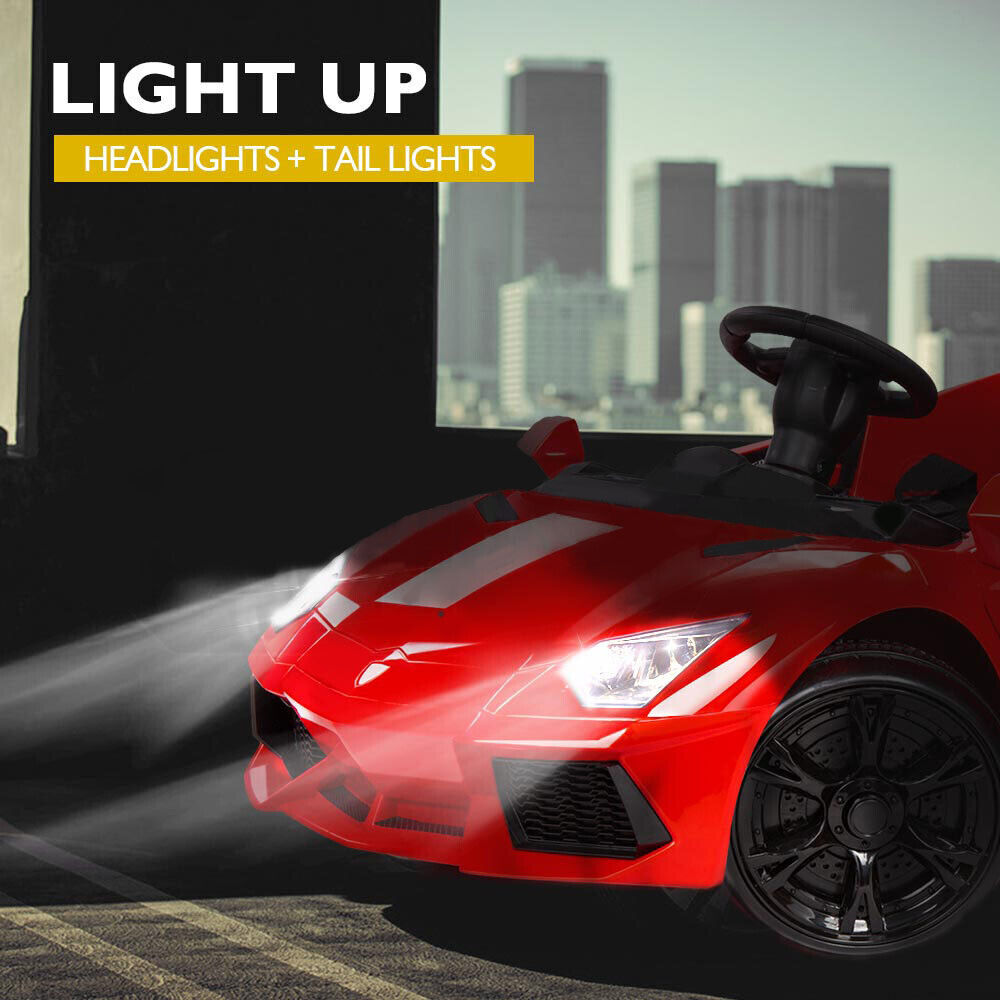 Lamborghini Electric Ride On Car - Red