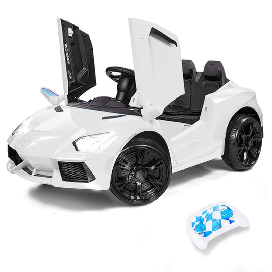 Lamborghini Electric Ride On Car - White