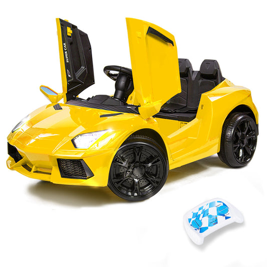 Lamborghini Electric Ride On Car - Yellow