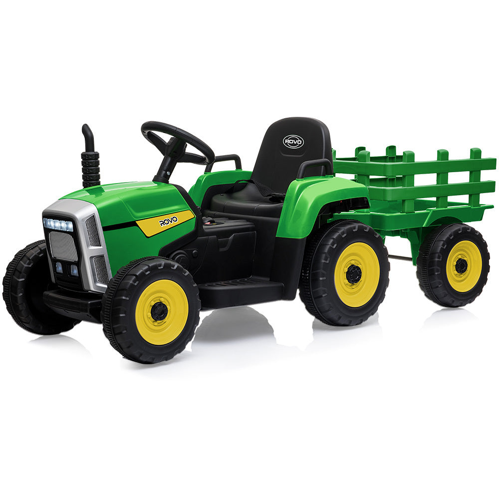 Tractor Electric Ride on Car - Green and Yellow