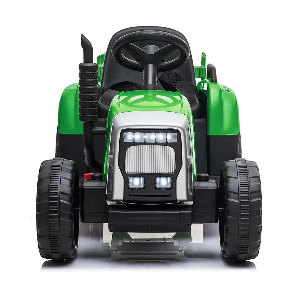 Tractor Electric Ride on Car - Green and Yellow