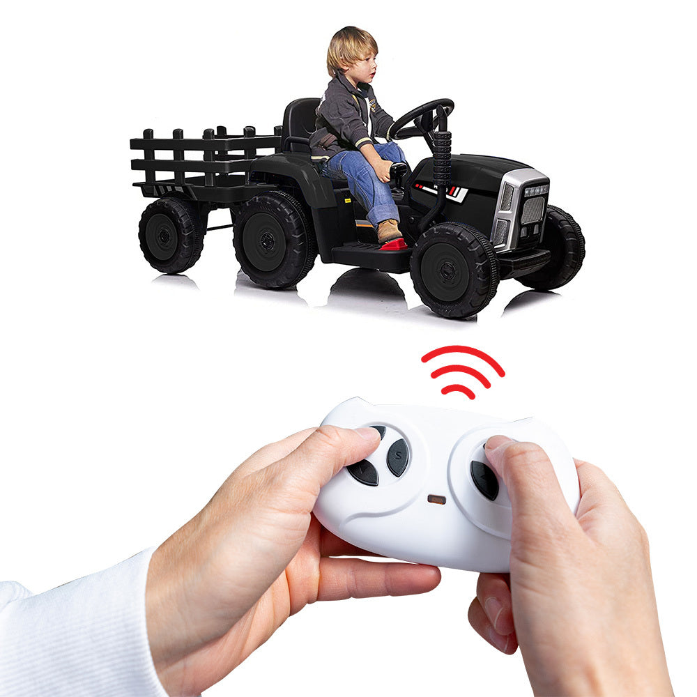 Tractor Electric Ride on Car - Black