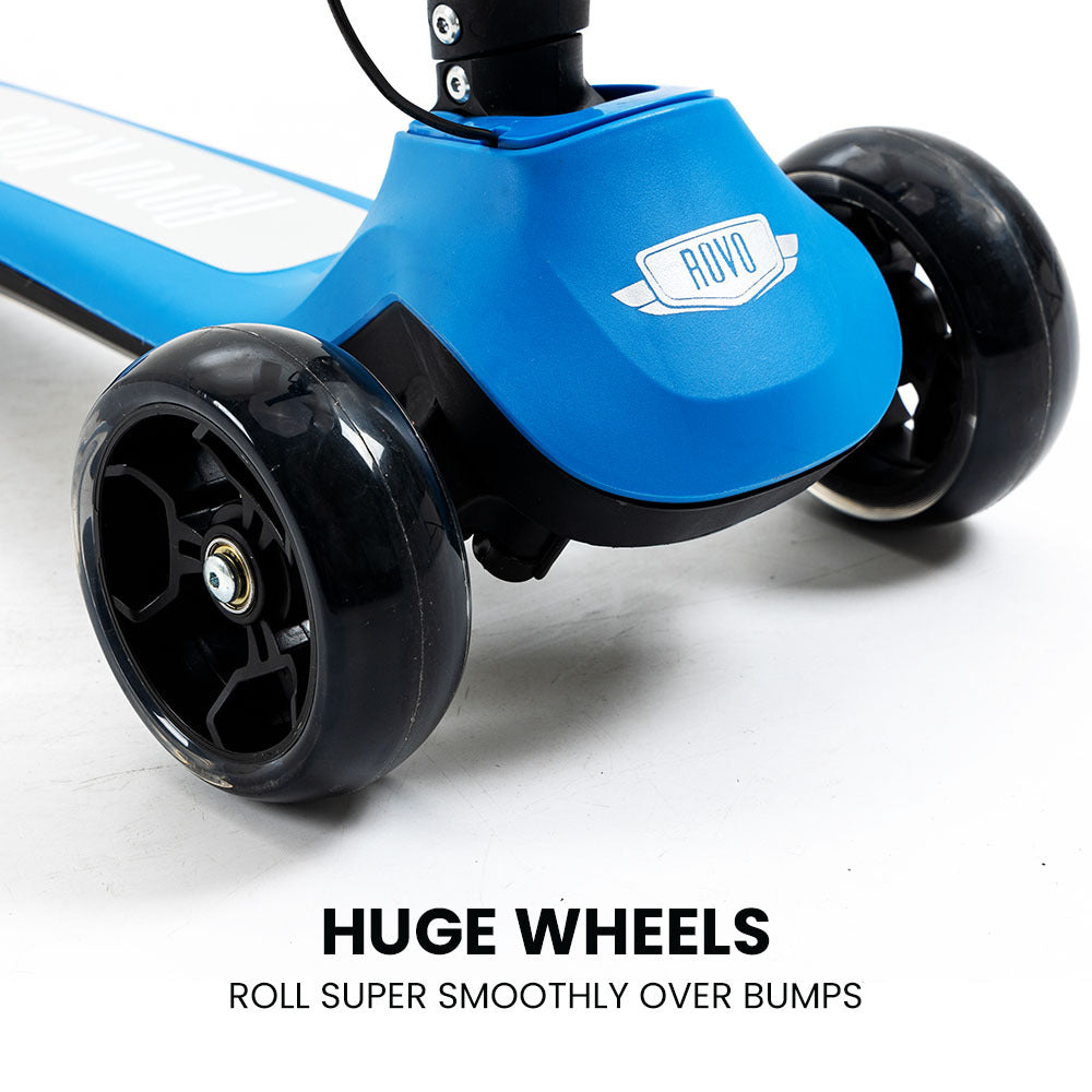 3-Wheel Electric Scooter - Blue