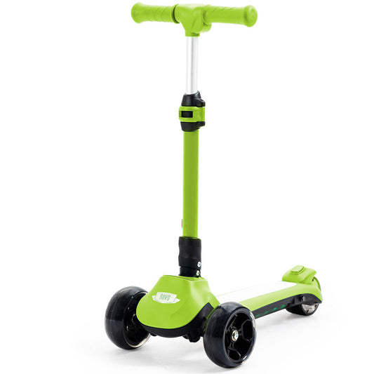 3-Wheel Electric Scooter - Green