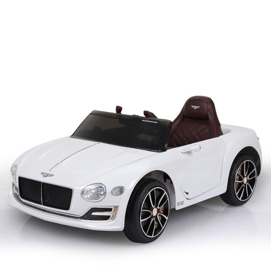 Bentley Electric Ride On Car - White