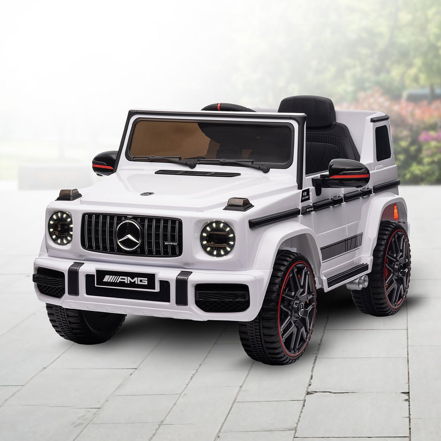 Mercedes Benz AMG G63 Electric Ride On Car - White