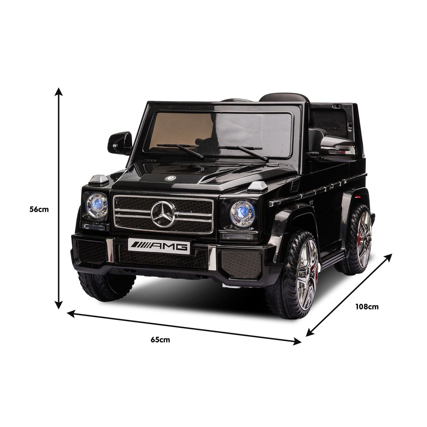 Mercedes Benz AMG G65 Electric Ride On Car - Black