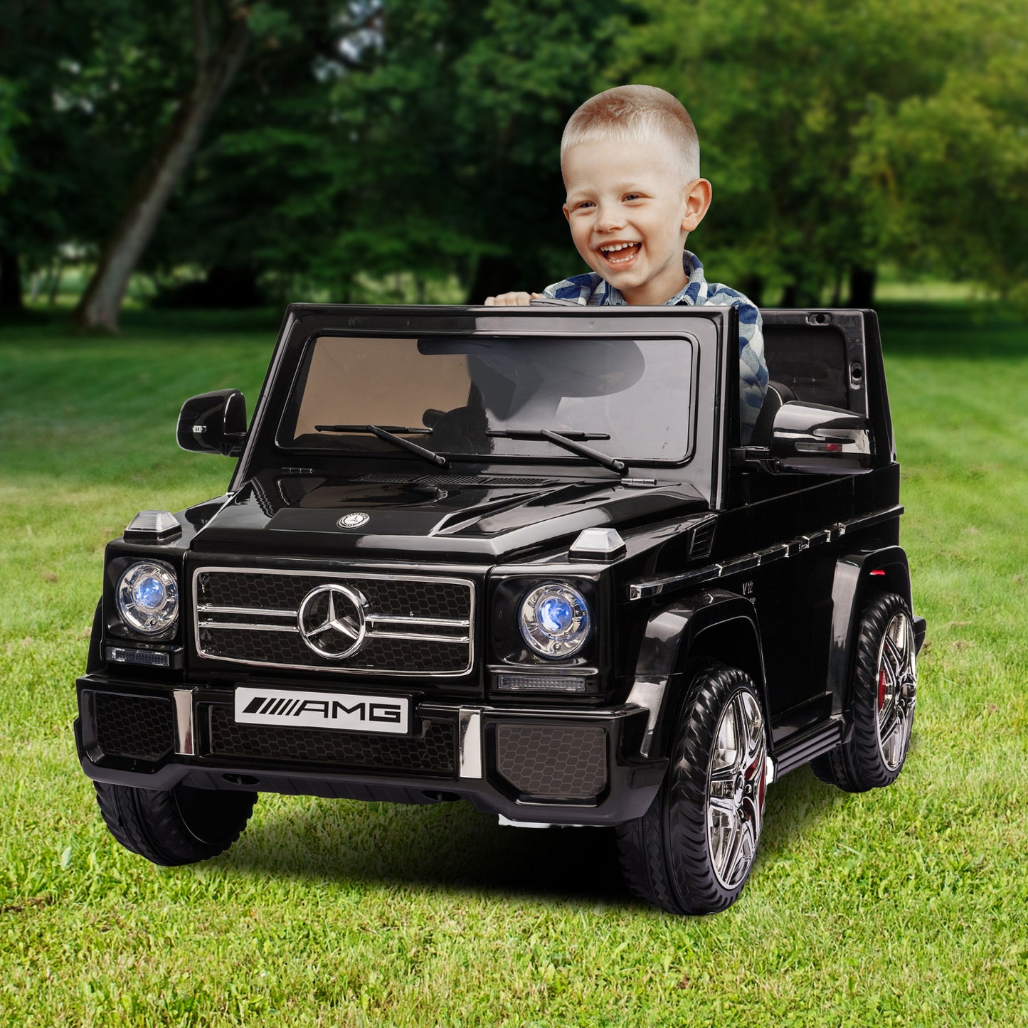 Mercedes Benz AMG G65 Electric Ride On Car - Black