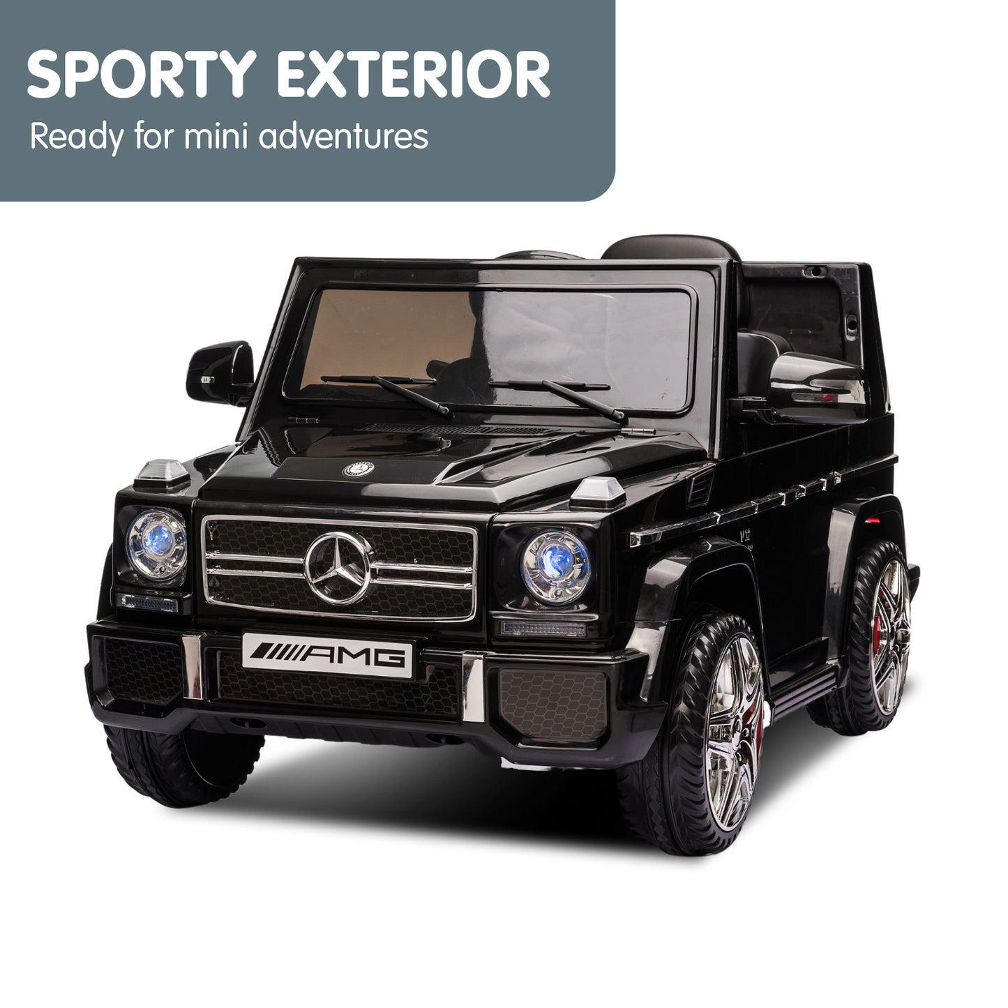 Mercedes Benz AMG G65 Electric Ride On Car - Black