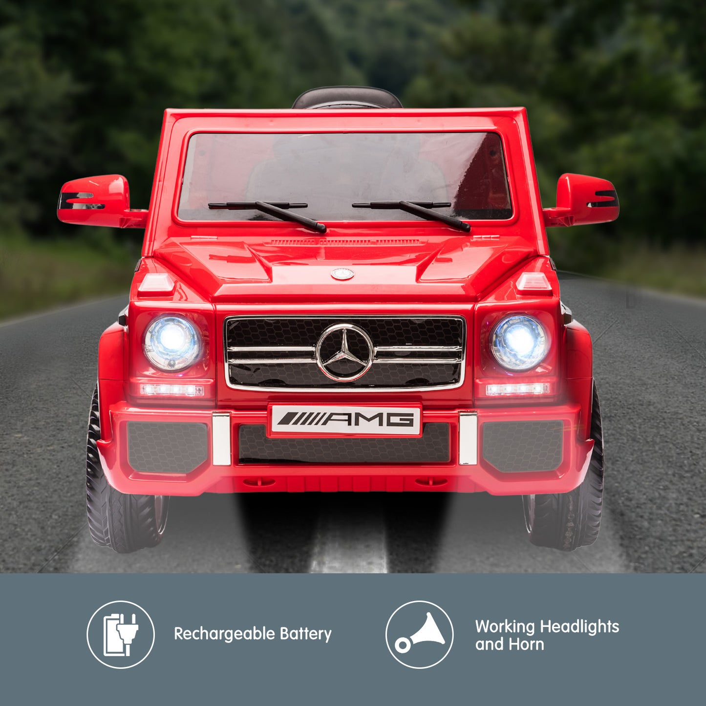 Mercedes Benz AMG G65 Electric Ride On - Red