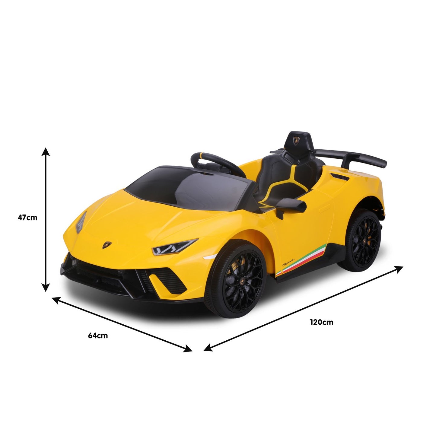 Lamborghini Electric Ride On Car - Yellow