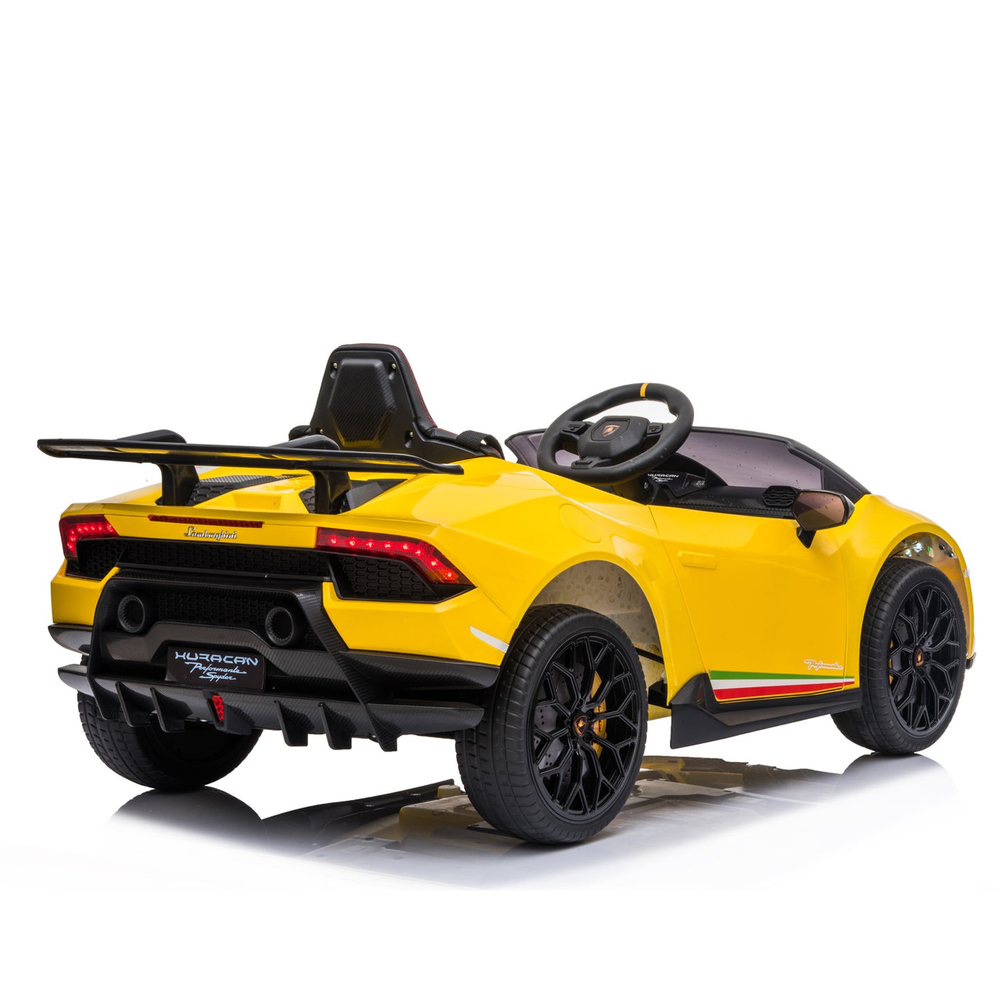 Lamborghini Electric Ride On Car - Yellow