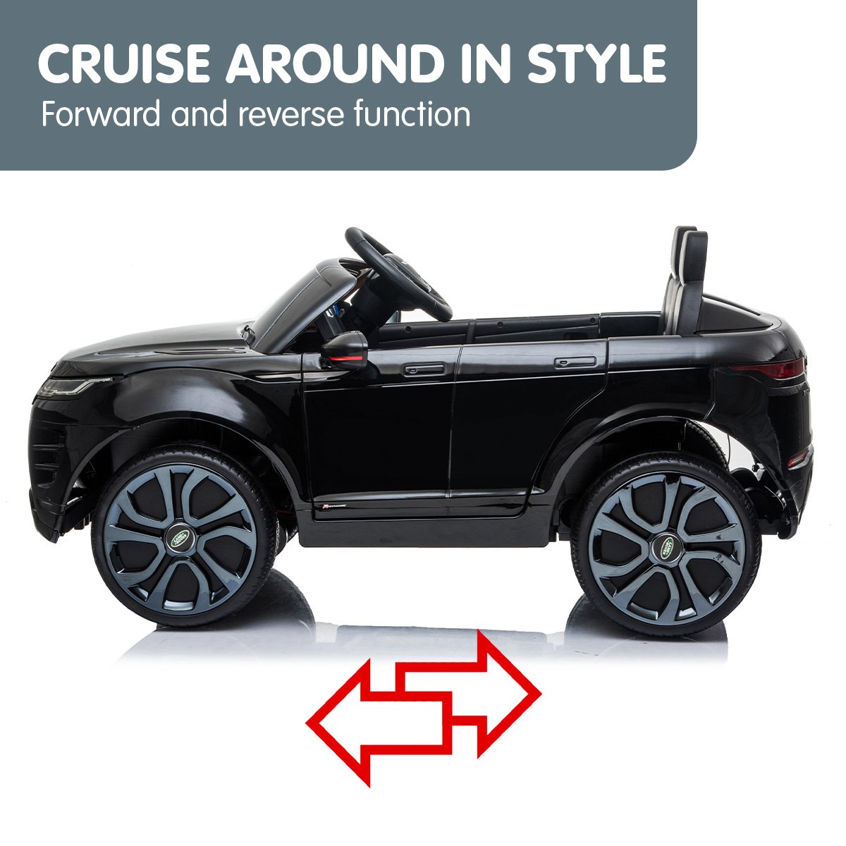 Land Rover Electric Ride On Car - Black