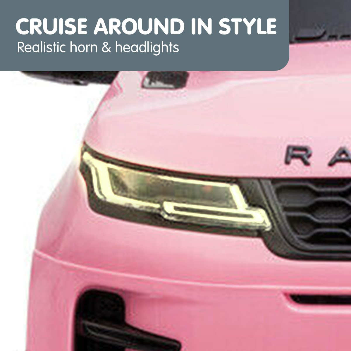 Land Rover Electric Ride On Car - Pink