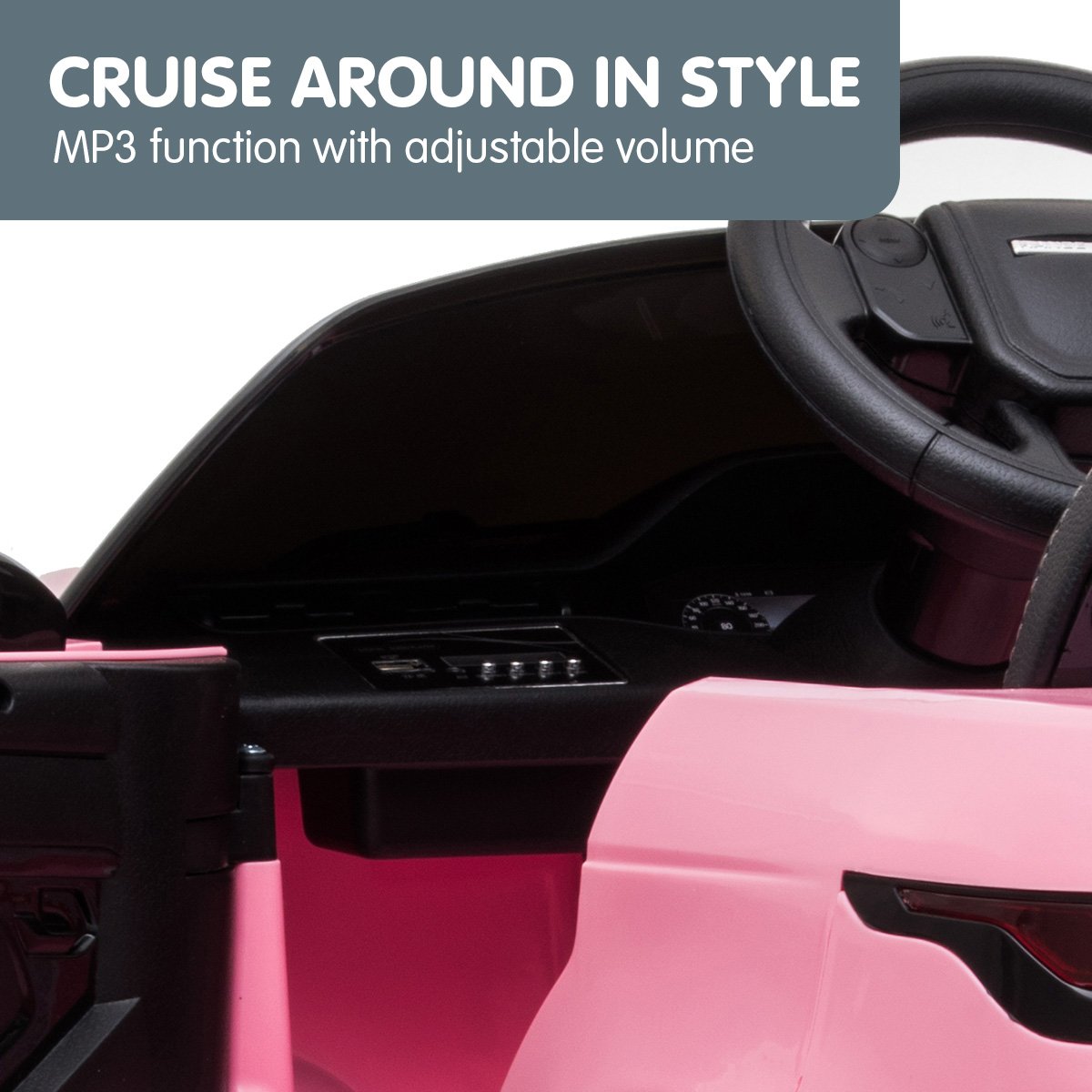 Land Rover Electric Ride On Car - Pink