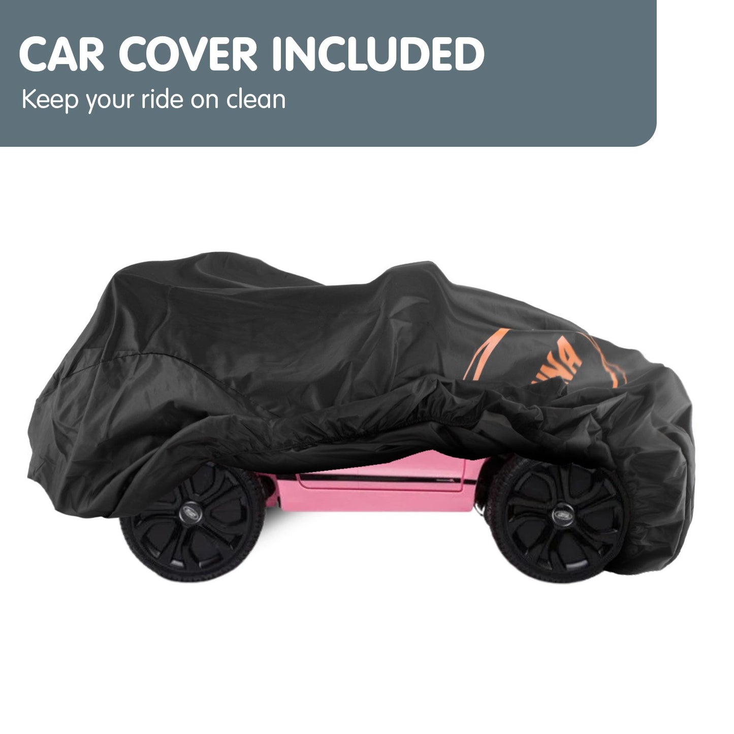 Land Rover Electric Ride On Car - Pink