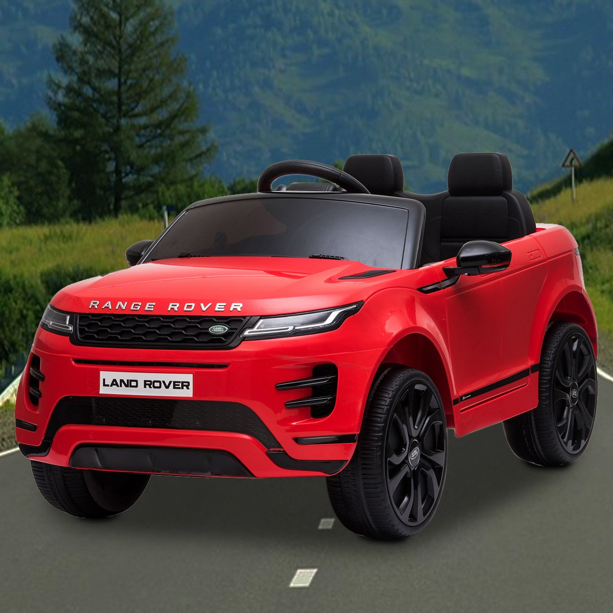 Land Rover Electric Ride On Car - Red