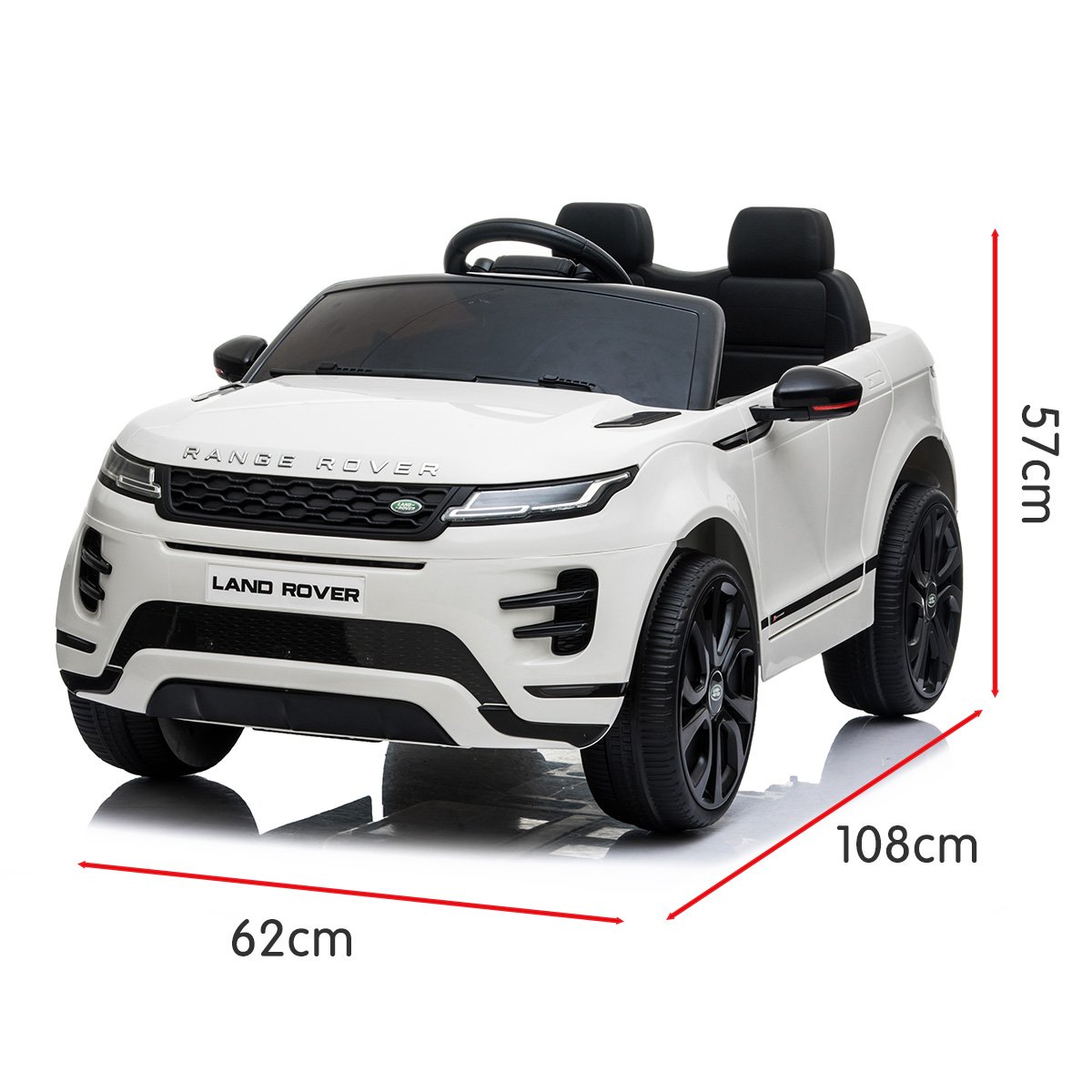 Land Rover Electric Ride On Car - White