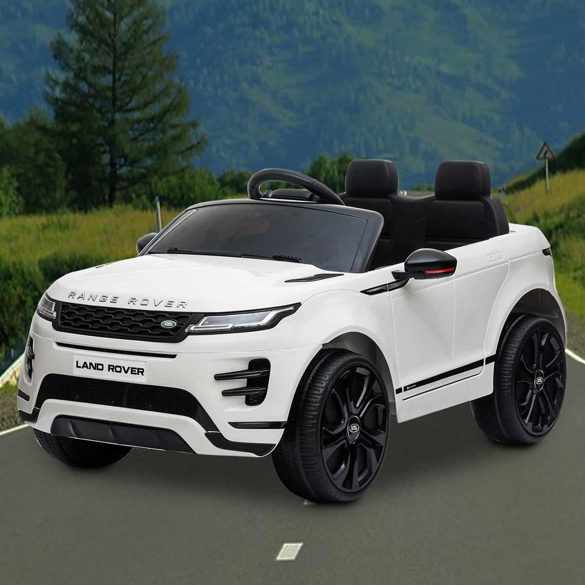 Land Rover Electric Ride On Car - White