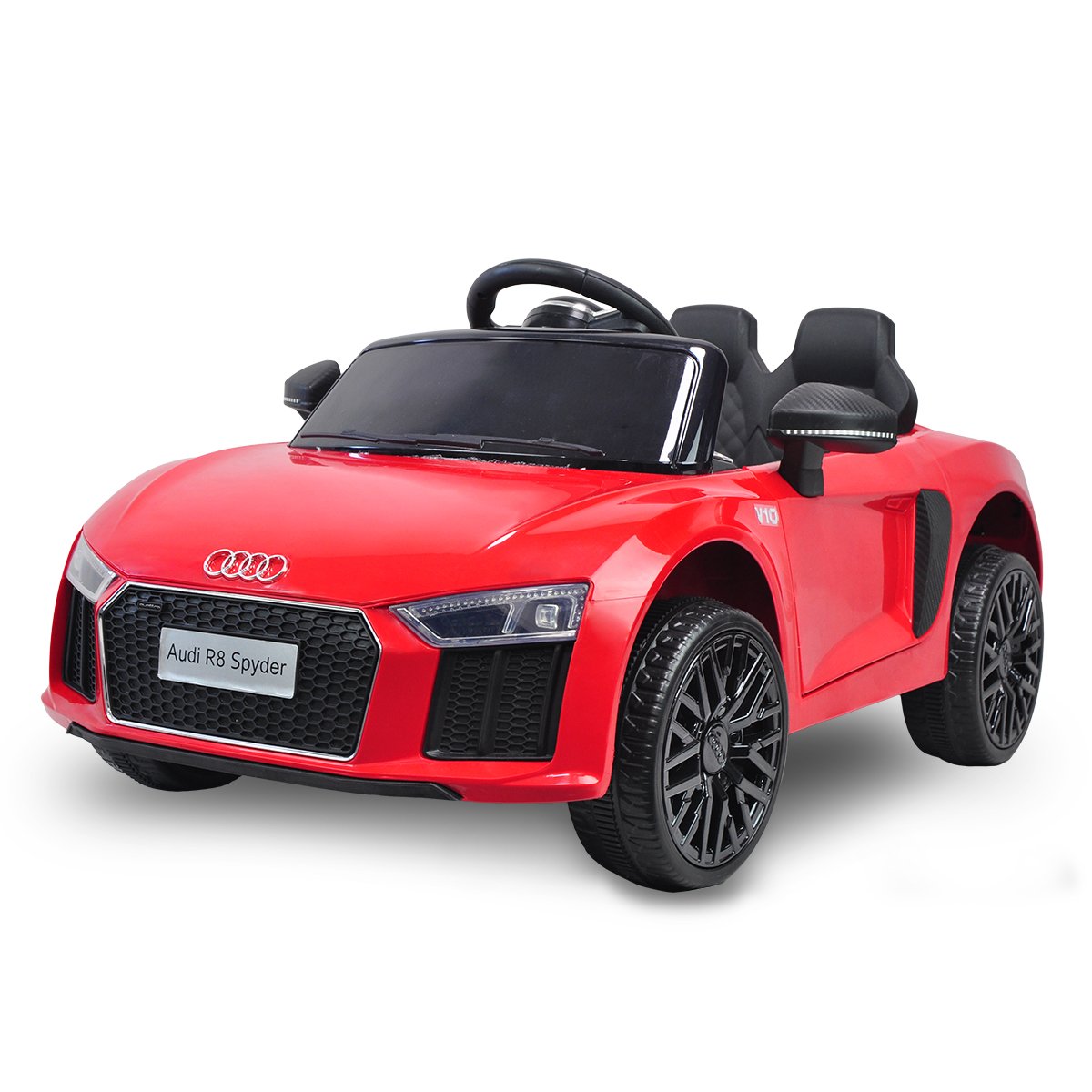 R8 Spyder Audi Electric Ride On Car - Red