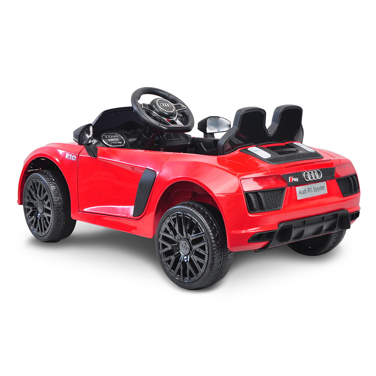 R8 Spyder Audi Electric Ride On Car - Red