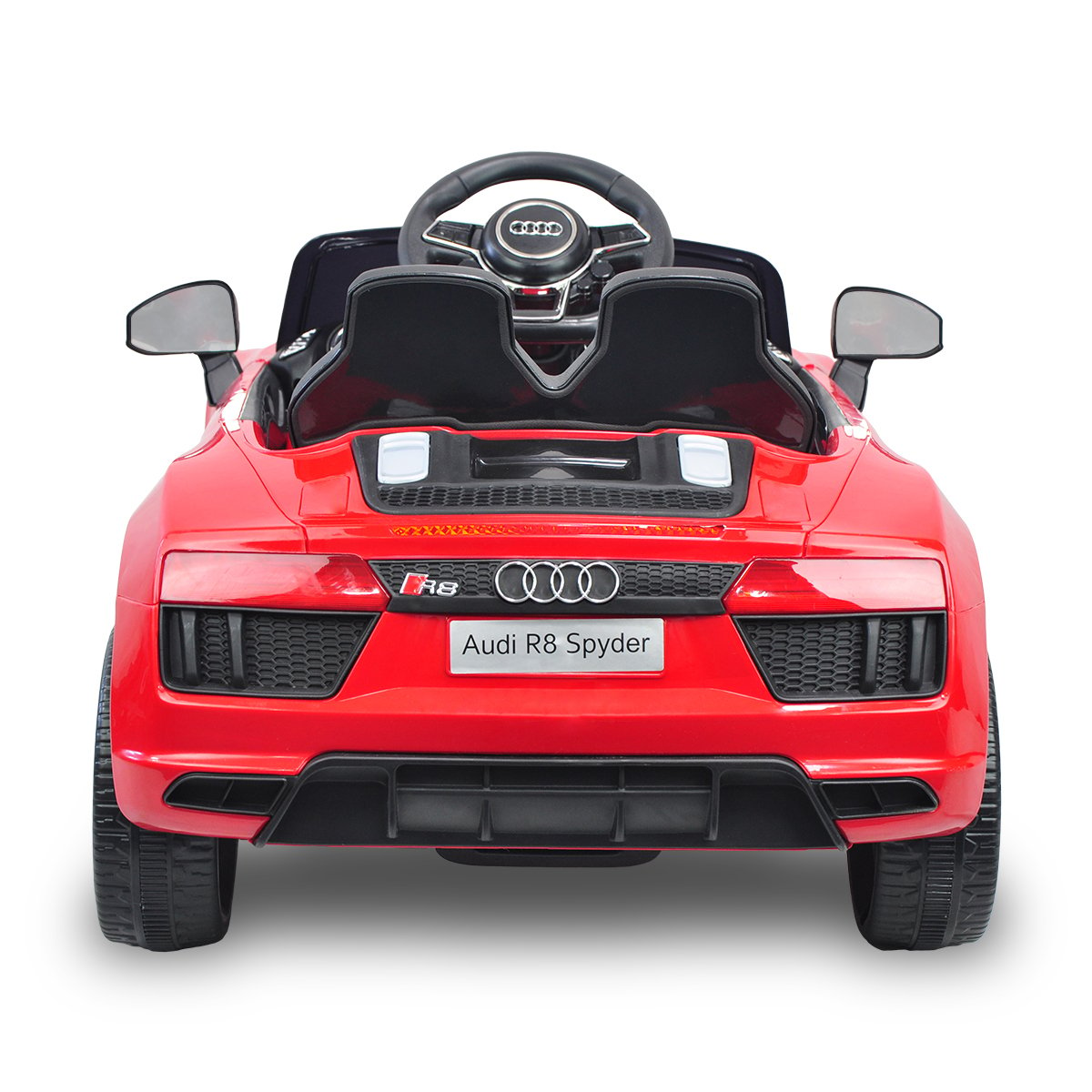 R8 Spyder Audi Electric Ride On Car - Red