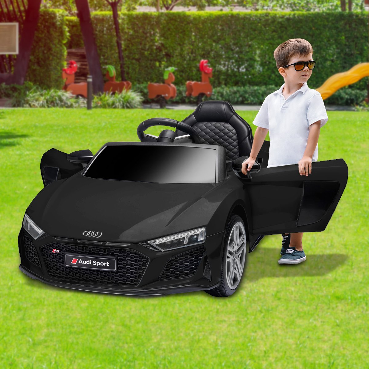 Audi Sport Electric Ride On Car - Black