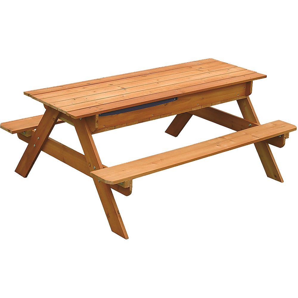 Sand & Water Wooden Picnic Table